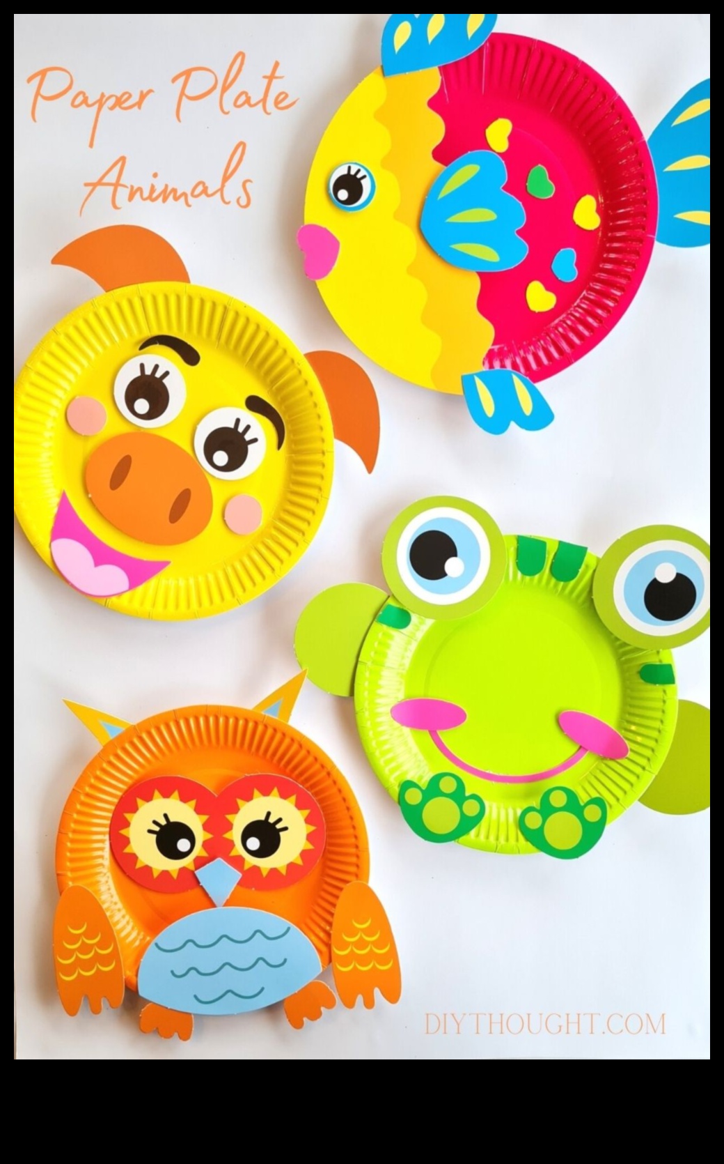 Animale de hârtie pentru copii DIY: creaturi imaginative creaturi