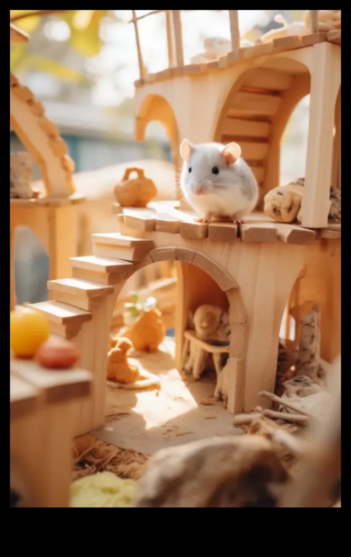 Crafting Hamster Art: încorporarea elementelor vizuale pentru stimulare
