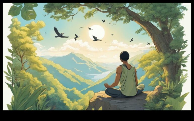 Perspective pașnice Un ghid pentru îmbrățișarea esenței meditației